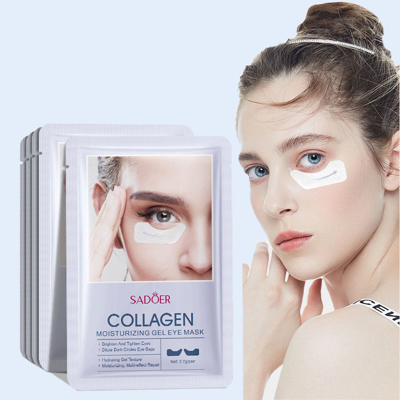 5pair Collagen Gel Eye Mask Mo - Oligopeptide Wrinkle ulasan dan harga