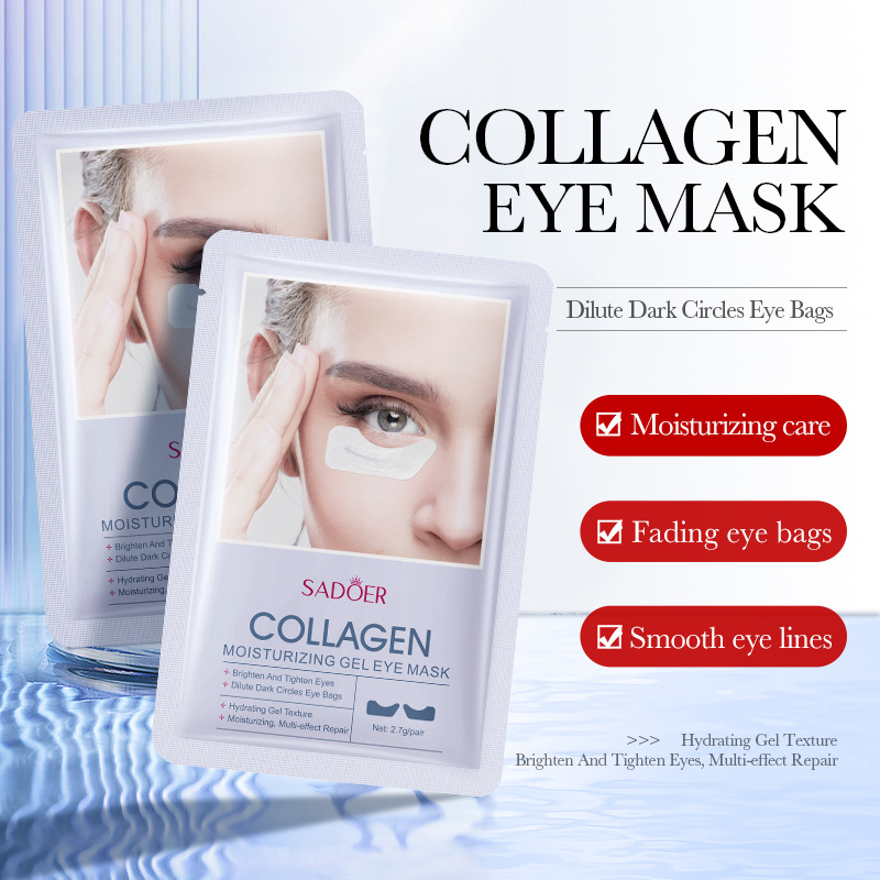 5pair Collagen Gel Eye Mask Mo - Oligopeptide Wrinkle ulasan dan harga