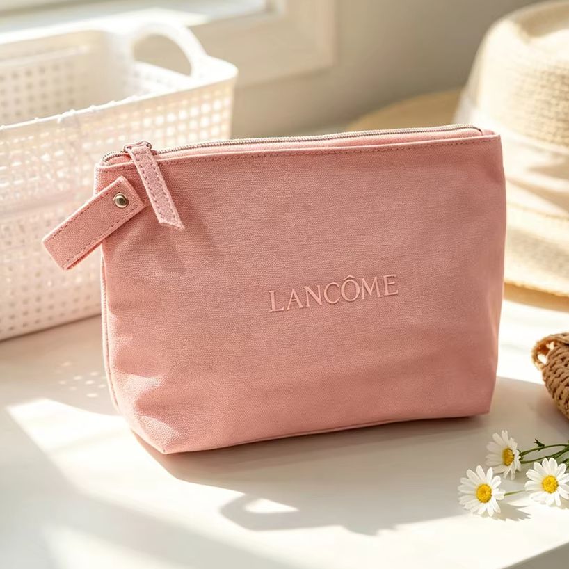 Lancome Grey Pink Canvas Embro - Luxury Skincare Samples ulasan dan harga