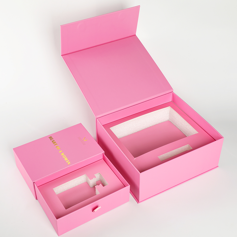 Custom Luxury Pink With Paper  - Luxury Skincare Christmas Gifts ulasan dan harga