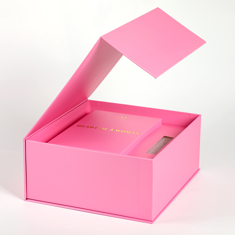 Custom Luxury Pink With Paper  - Luxury Skincare Christmas Gifts ulasan dan harga