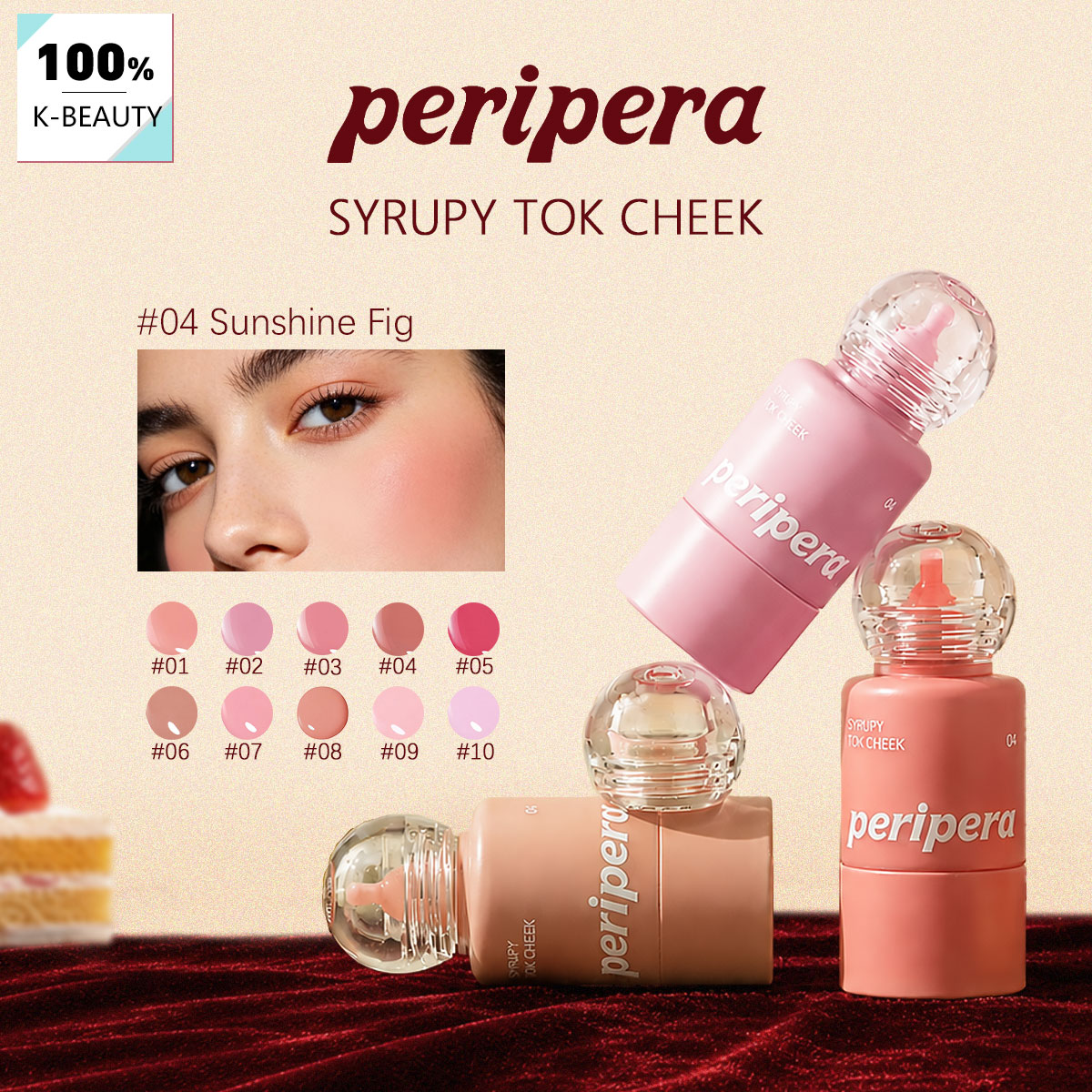 PERIPERA SYRUPY TOK CHEEK,Hydr - Luxury Skincare Makeup ulasan dan harga