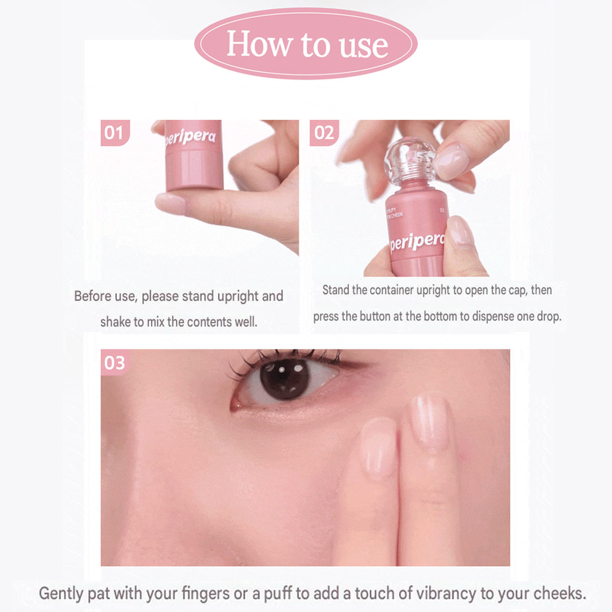 PERIPERA SYRUPY TOK CHEEK,Hydr - Luxury Skincare Makeup ulasan dan harga