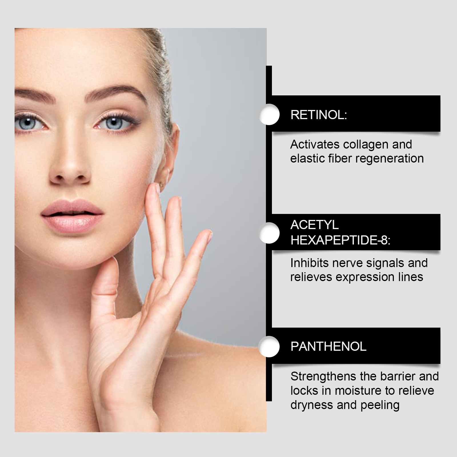 Retinol Tightening Serum Face  - Oligopeptide Wrinkle ulasan dan harga