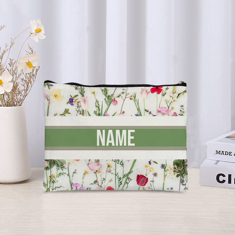Custom Name Cosmetic Bag Trend - Luxury Skincare Samples ulasan dan harga