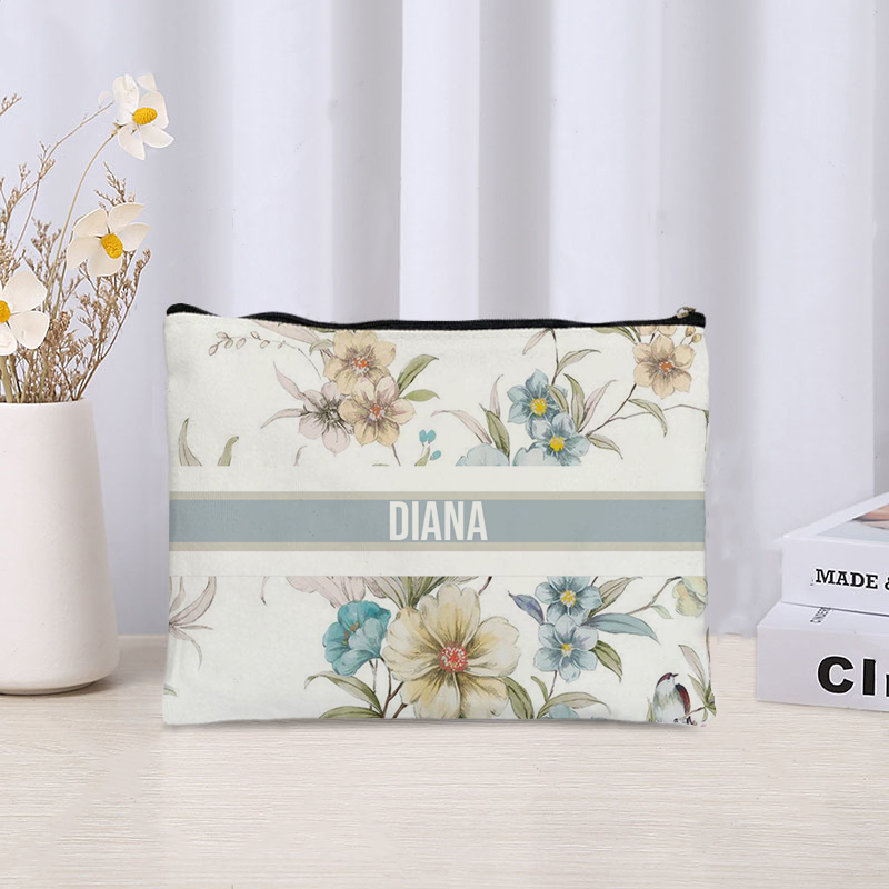 Custom Name Cosmetic Bag Trend - Luxury Skincare Samples ulasan dan harga