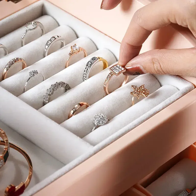 Luxury LED Cosmetic Case with  - Luxury Skincare Makeup ulasan dan harga
