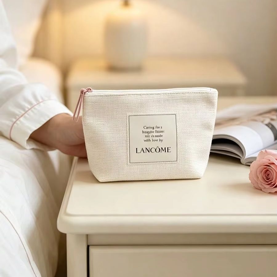 Lancome’s bag Cream White Text - Luxury Skincare Samples ulasan dan harga