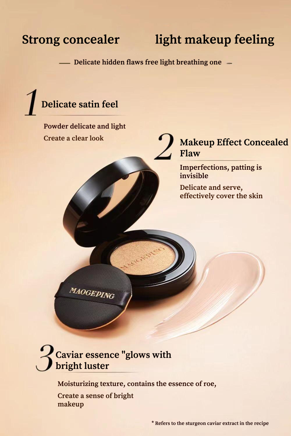 Maogeping Air Cushion Luxuriou - Luxury Skincare Makeup ulasan dan harga